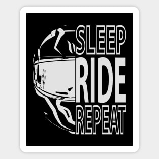 Sleep Ride Repeat Magnet